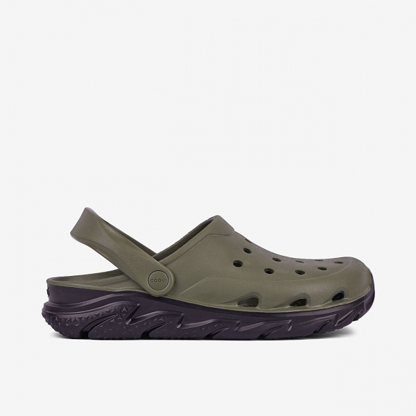 Взуття чоловіче  Клогі COQUI 6431 (Army/Green/Black) хакі - фото 2 